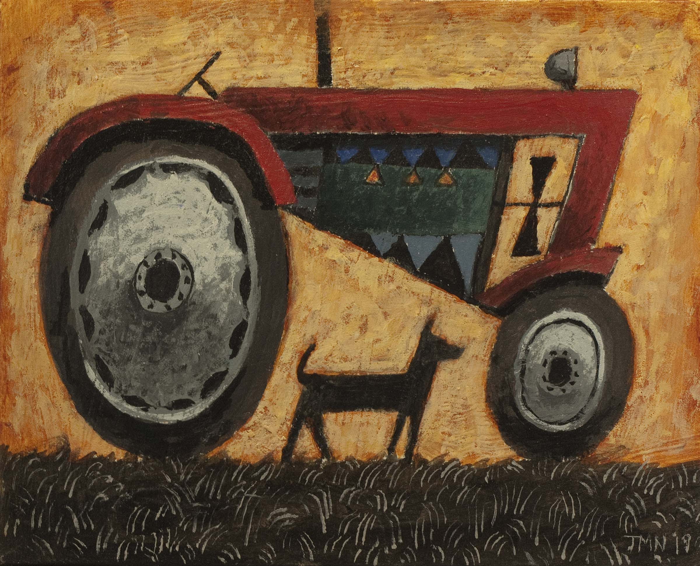 John  McNulty - Red tractor